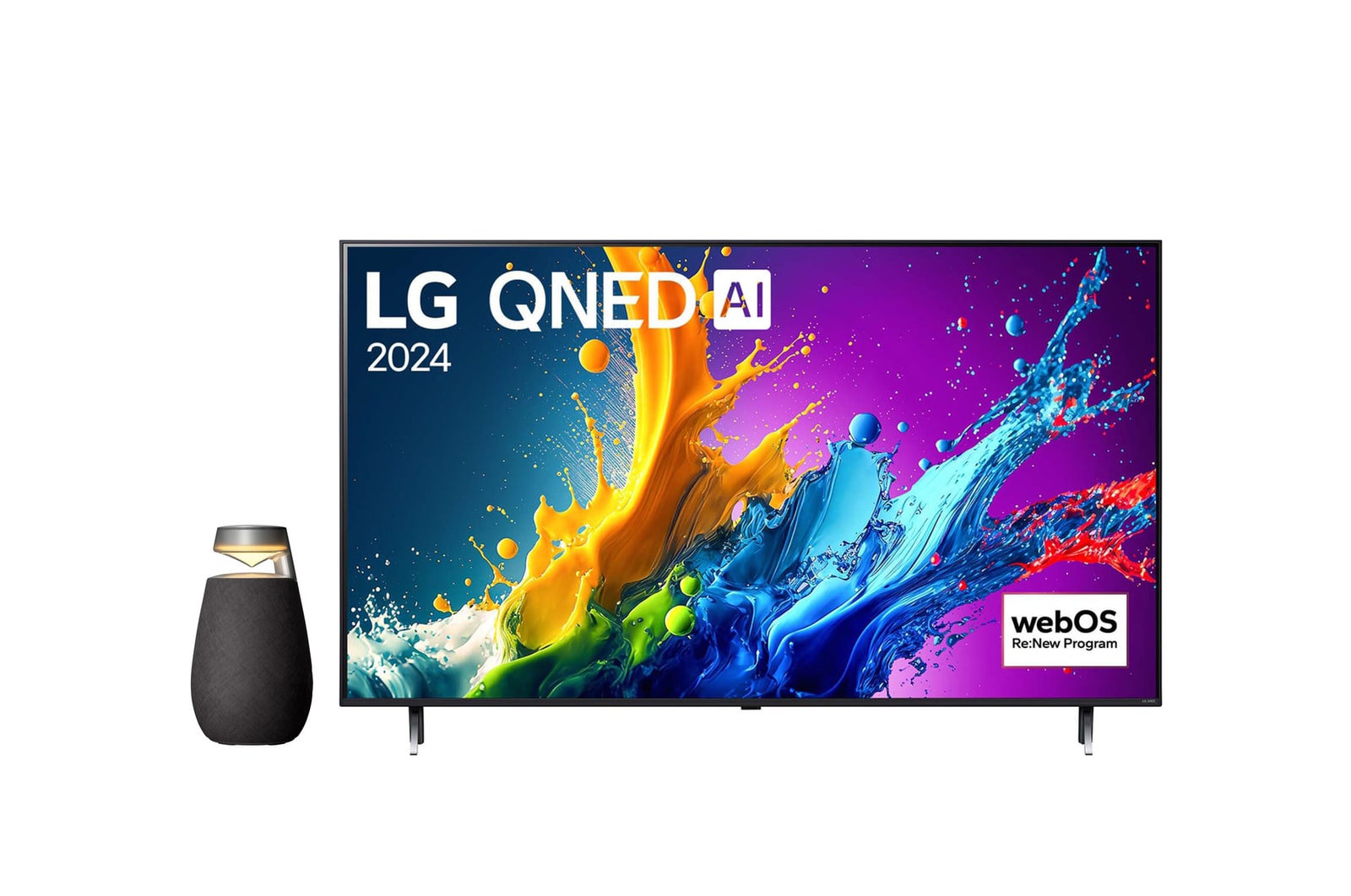 50V型 4K液晶テレビ + 360ﾟワイヤレススピーカー - 50QN80XO2T | LG JP