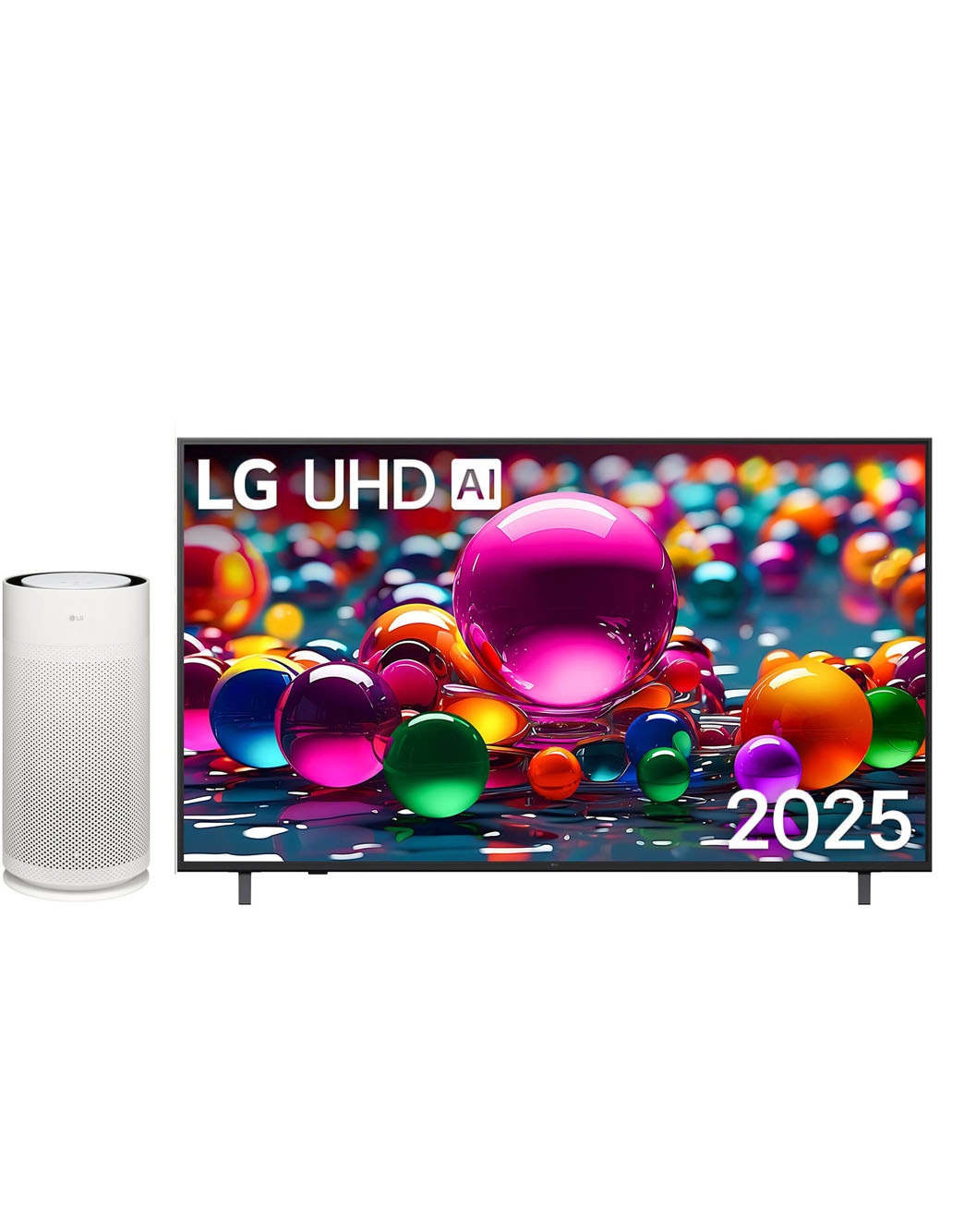 50V型 4Kスマートテレビ UA7500＋LG PuriCare™ AeroHit 空気清浄機