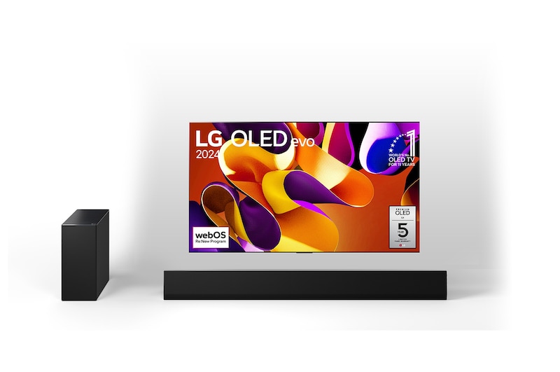 55V型 4K有機ELテレビ ＋ サウンドバー セット - OL55G4SG10 | LG Japan