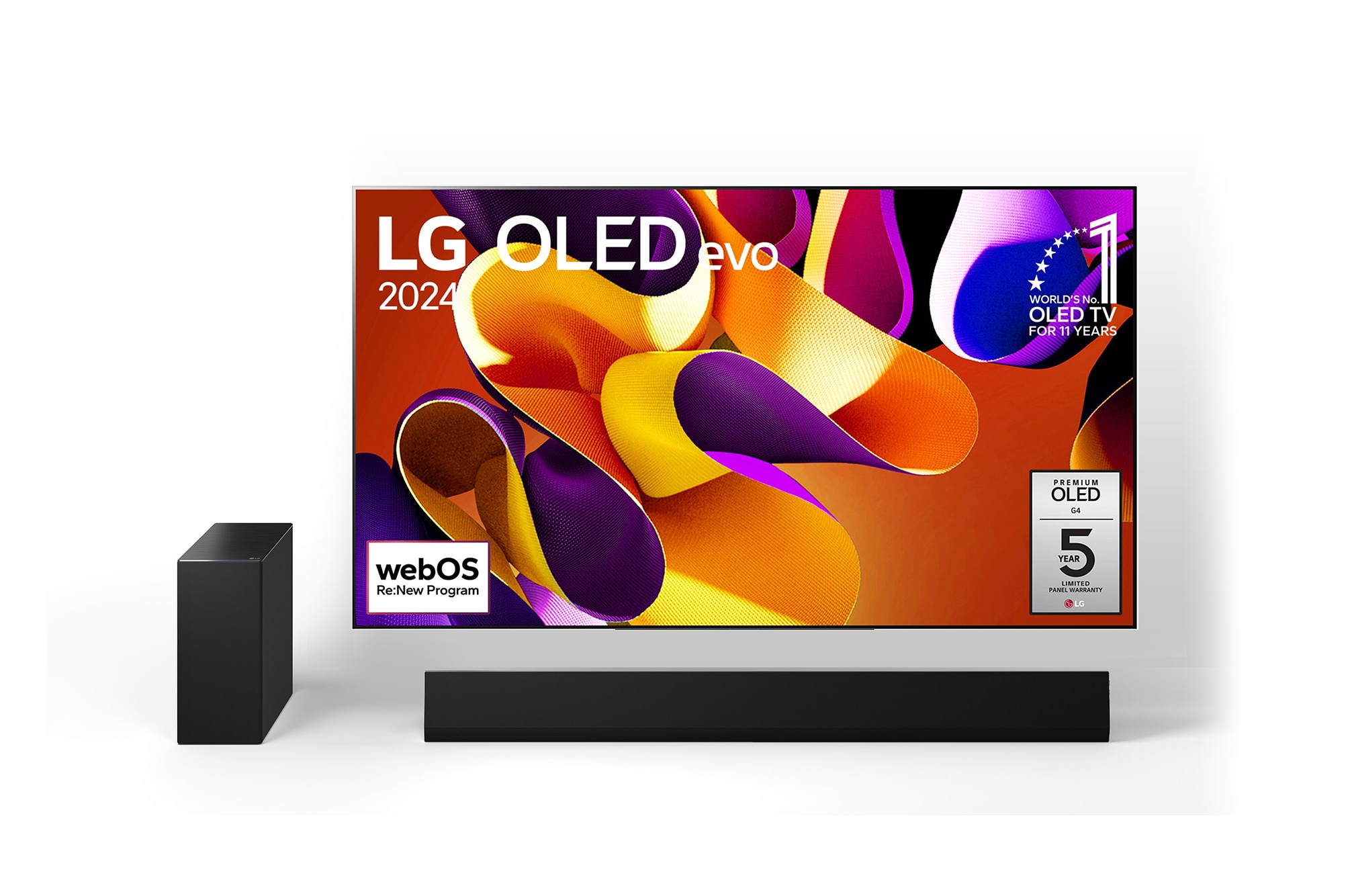 77V型 4K有機ELテレビ ＋ サウンドバー セット - OL77G4SG10 | LG JP