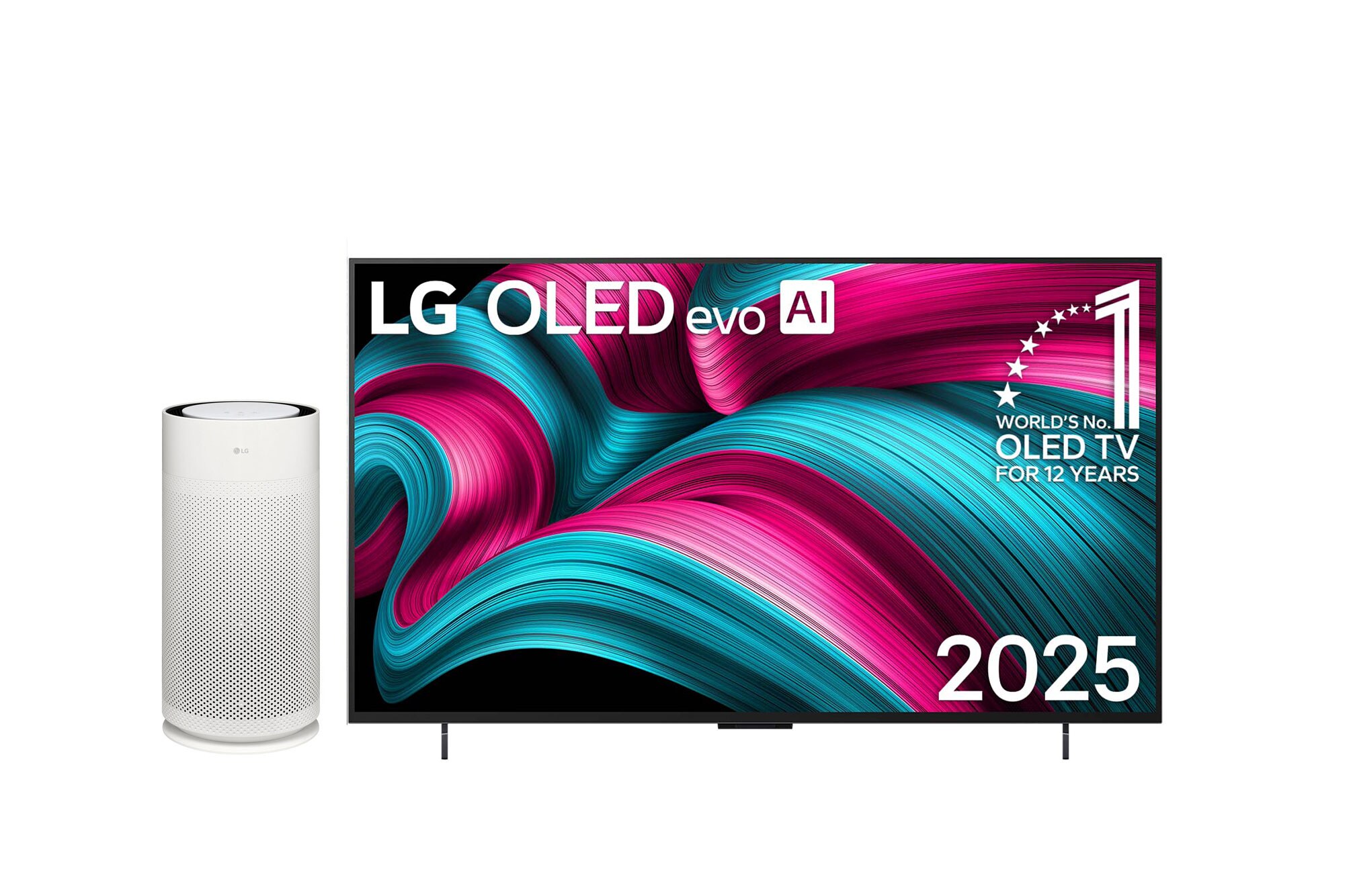 42V型 4K有機EL スマートテレビ C5＋LG PuriCare™ AeroHit 空気清浄機