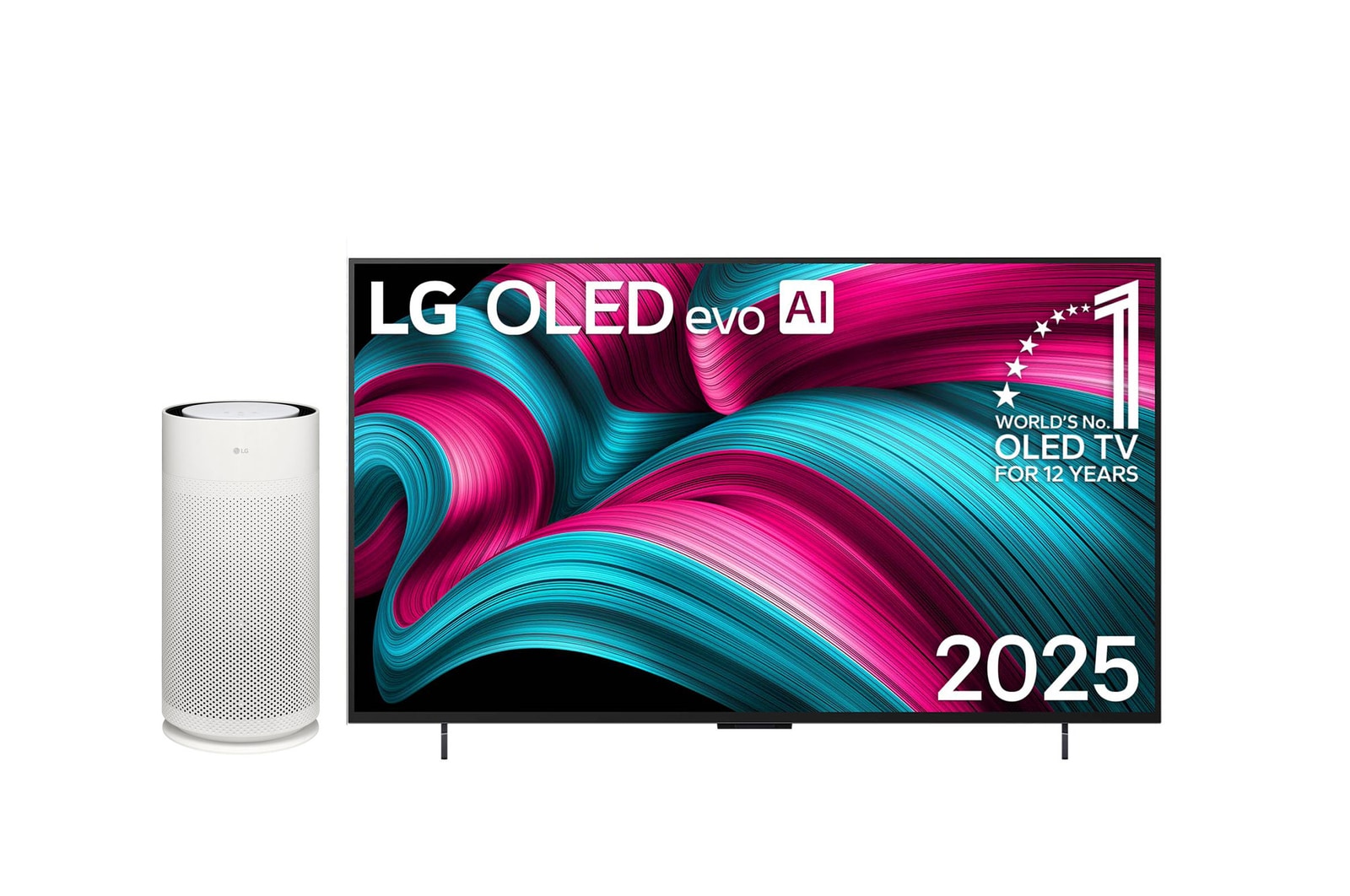 42V型 4K有機EL スマートテレビ C5＋LG PuriCare™ AeroHit 空気清浄機