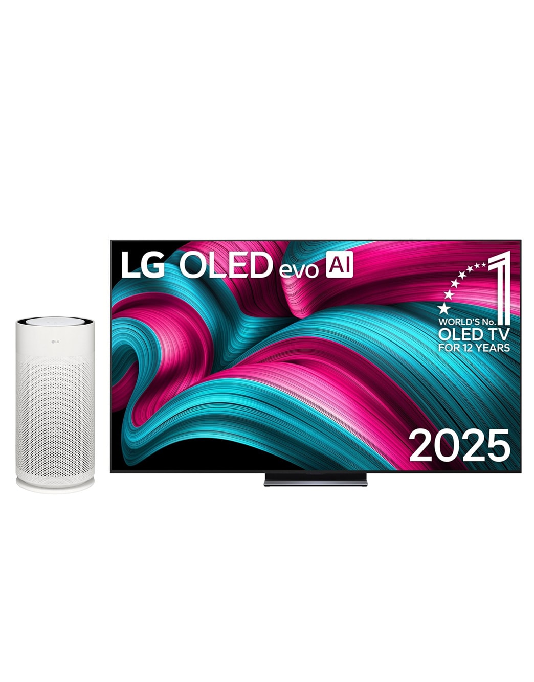 83V型 4K有機EL スマートテレビ C5＋LG PuriCare™ AeroHit 空気清浄機