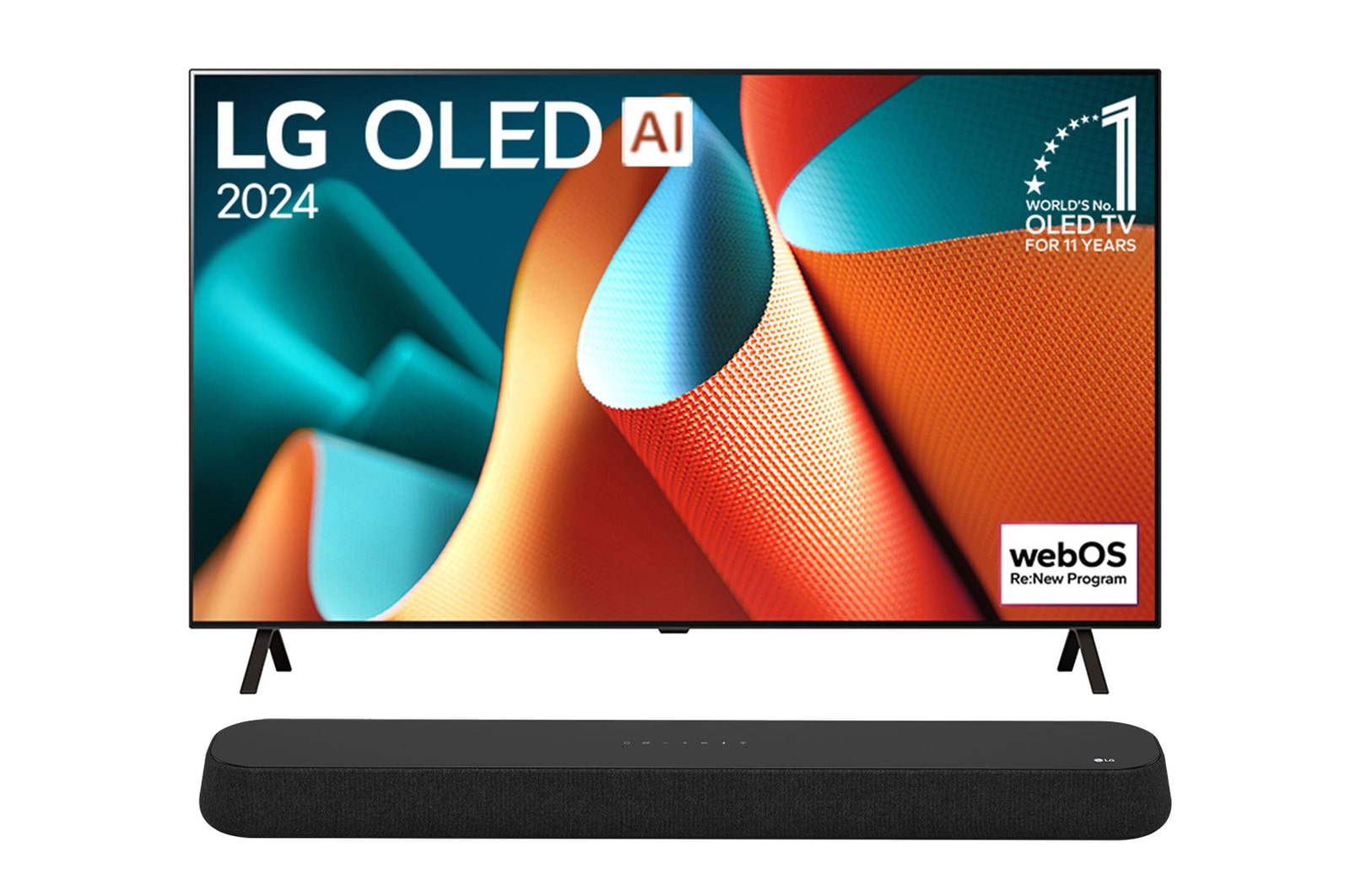 55V型 4K有機ELテレビ ＋ サウンドバー セット - OL55B4ESE6S