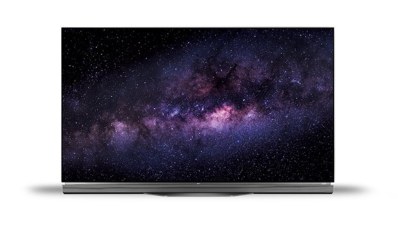 LG その画質、そのデザインが新時代の訪れを告げる。フラット＆スリムな、先進の有機ELテレビ。, OLED55E6P