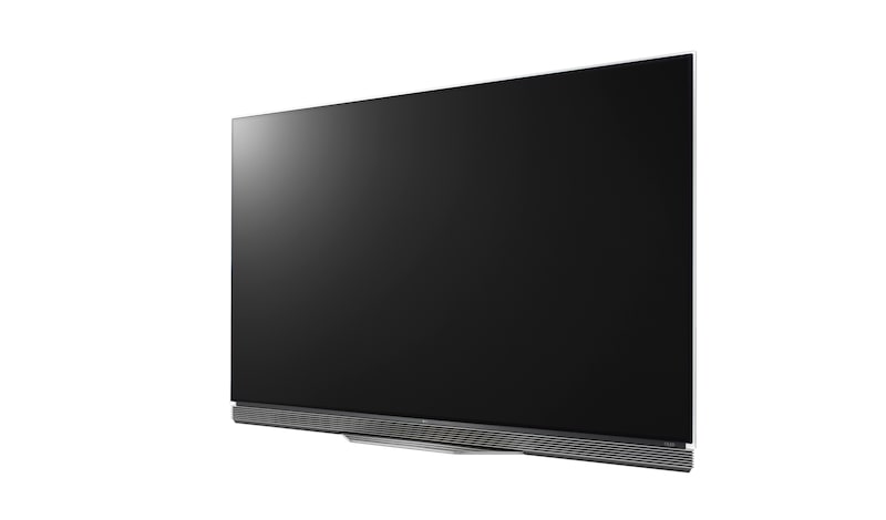 LG その画質、そのデザインが新時代の訪れを告げる。フラット＆スリムな、先進の有機ELテレビ。, OLED55E6P