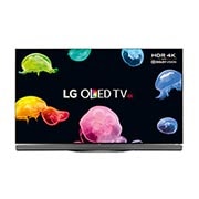 その画質、そのデザインが新時代の訪れを告げる。フラット&#xff06;スリムな、先進の有機ELテレビ。 OLED65E6P の正面画像	