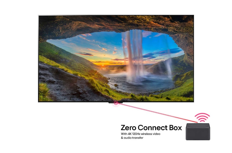 LG 世界初のワイヤレスTV 77インチLG OLED evo M3 4K 120Hz映像＆音声転送機能内蔵 , OLED77M3PJA