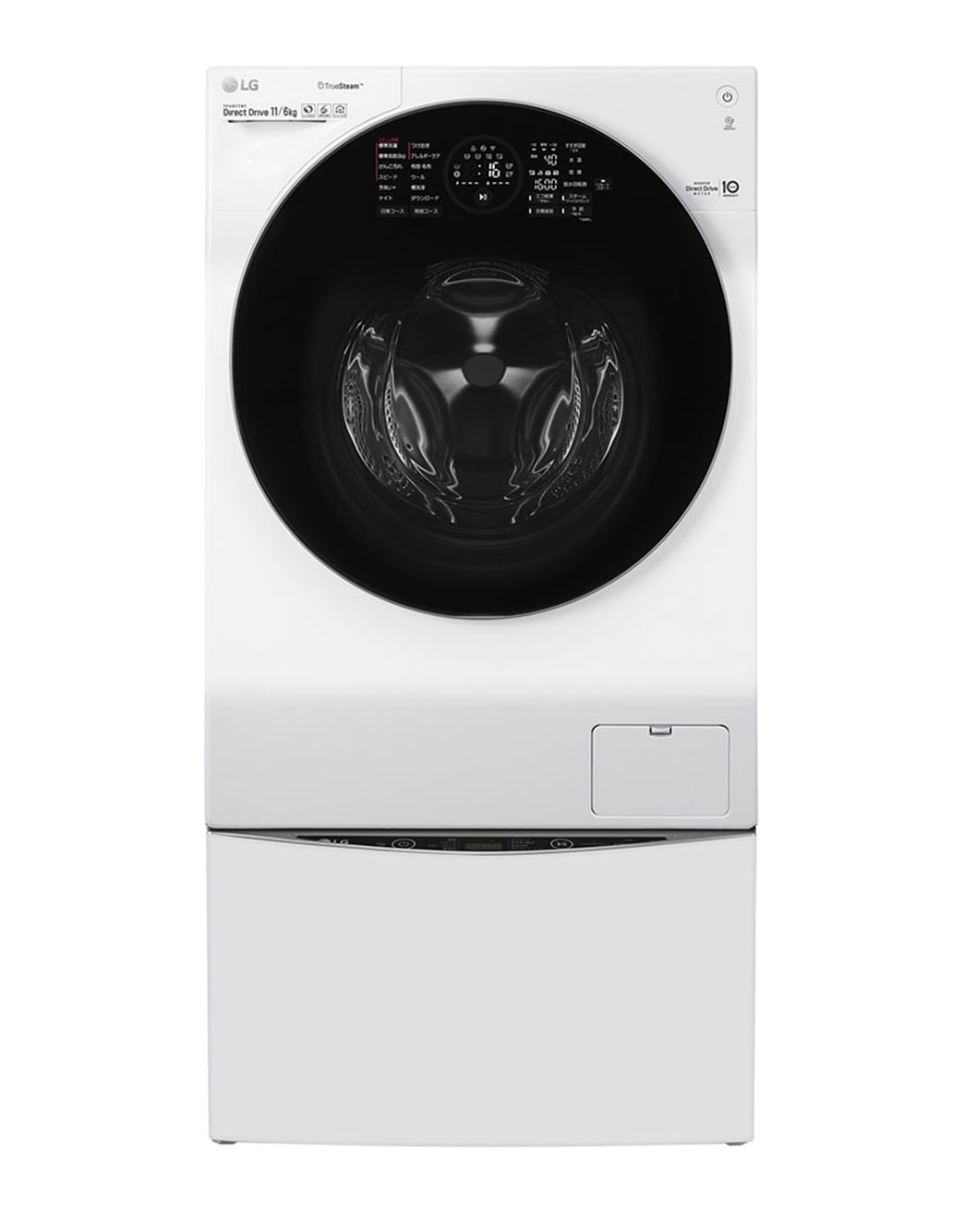 LG DUALWash Steam / 洗11+2kg/乾6kg / Main : FG1611H2W, Mini