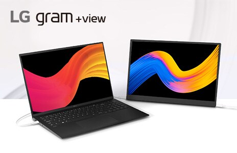 LG gram+ view