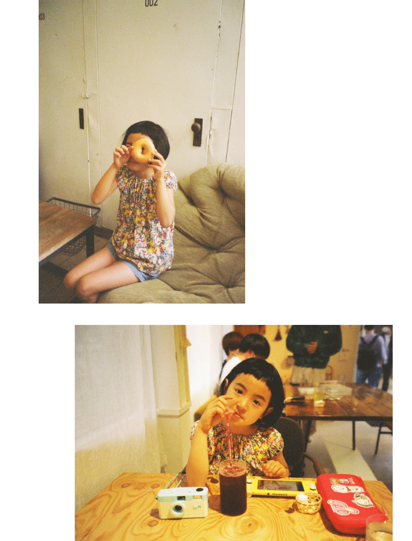 「友人が東京で個展をした時、その妹ちゃんにも会うことができました。この家族に会うと芯から癒されるんです。こうして振り返って眺めながら、あんなことがあったなとクスっと笑えるのっていいですよね」。