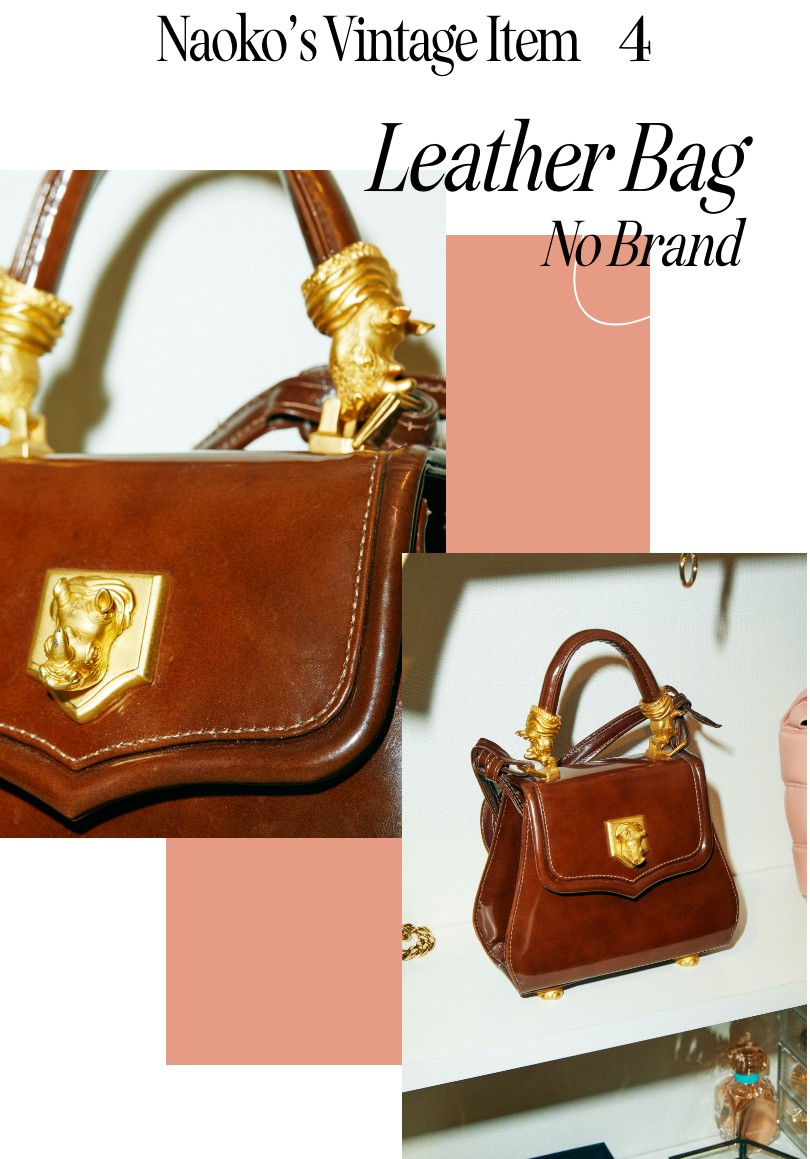 サイのモチーフが面白いレザーバッグ