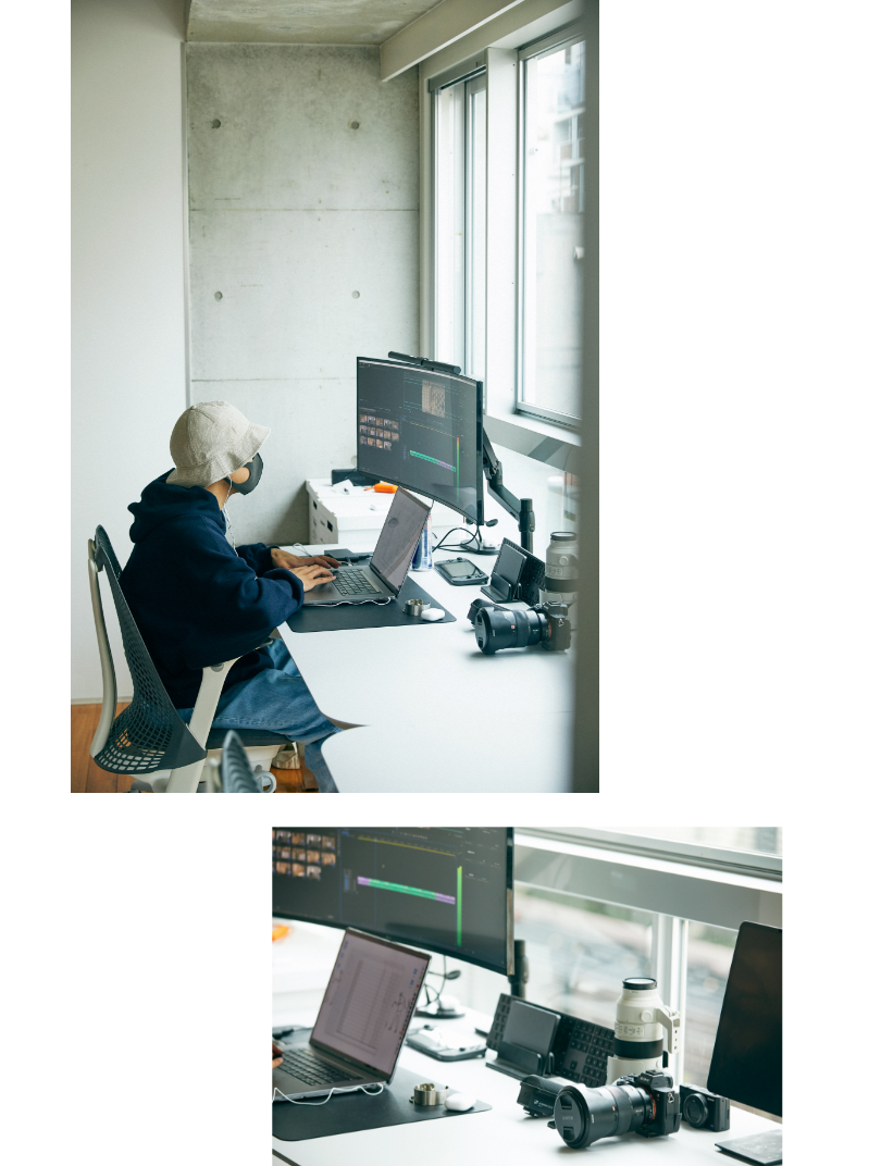 NY在住アートディレクターの知人に弟子入り