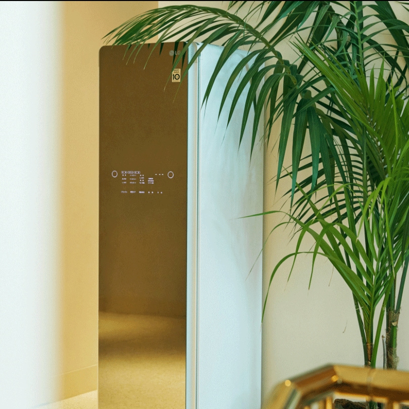 「お客様へのサービスとして、1時間ほどでお召し物をケアできるLG Stylerは、とても理に適っていました。