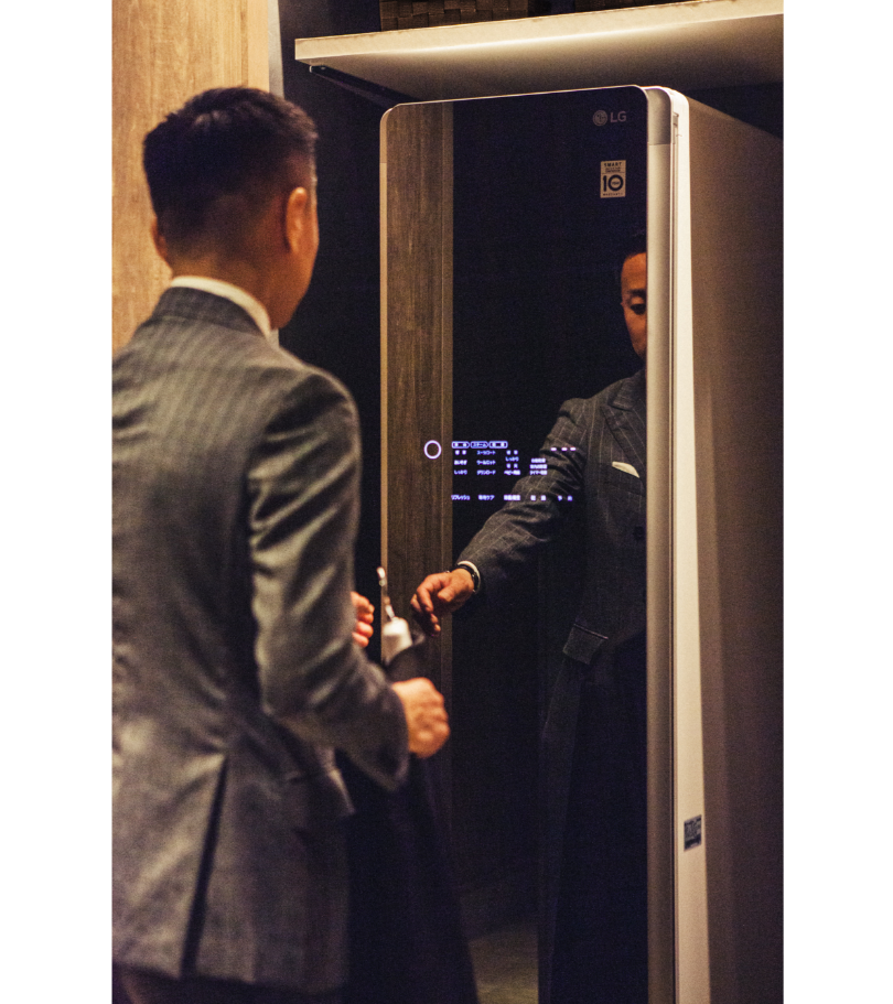 ランチとディナーの間にはスタッフも利用