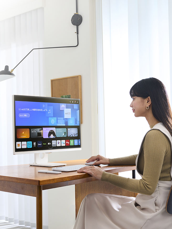 LG SMART Monitor フルHD/IPSパネルモデル 新登場