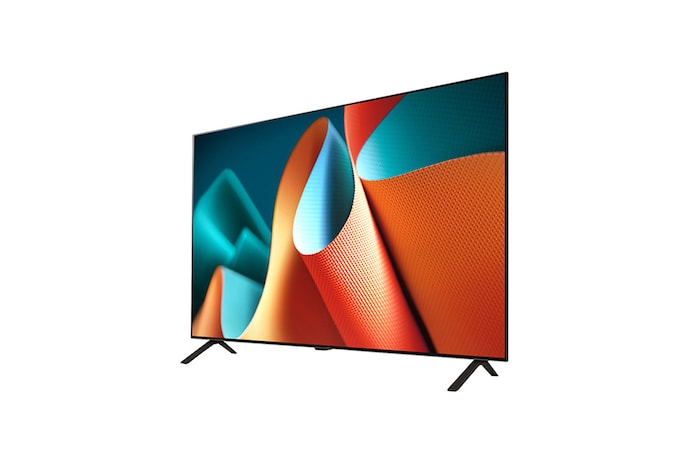 LG OLED TV、OLED B4Eの左向きの側面画像