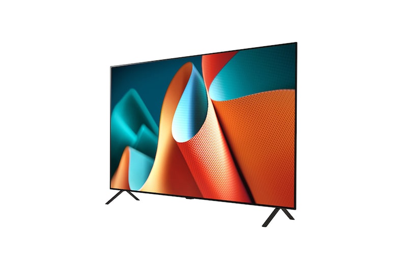 LG OLED TV、OLED B4Eの左向きの側面画像