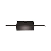 上から撮影されたLG OLED evo TV、OLED C4の斜め画像
