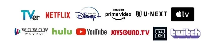 世界中のコンテンツを映画館のような迫力に