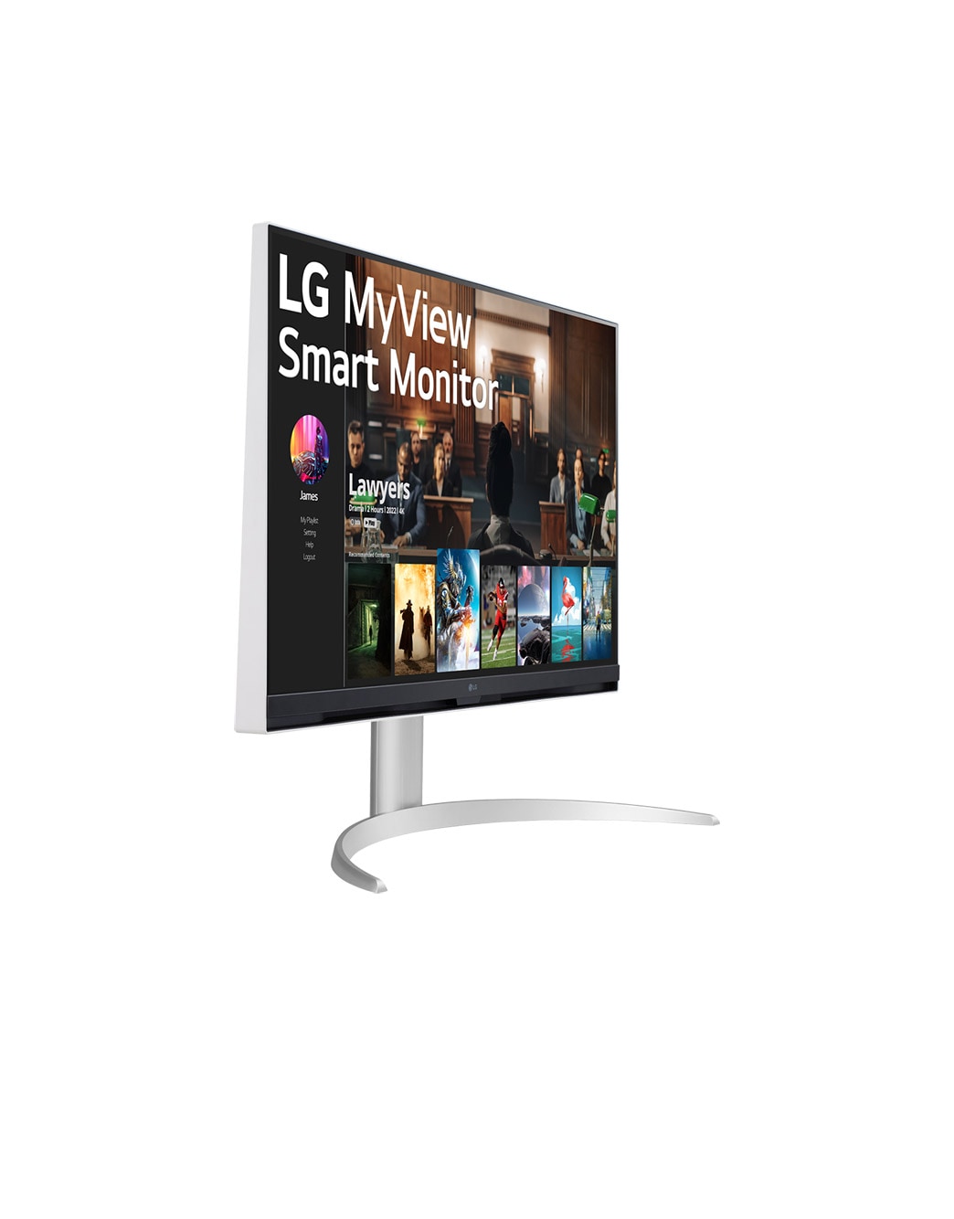LG 32SQ730S-W スマートモニター 32