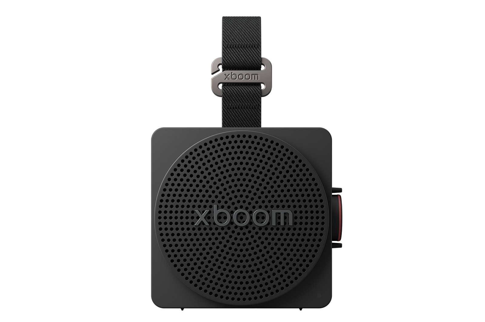 Front view of LG xboom Mini от will.i.am | Портативная и компактная колонка для повседневного использования MINI