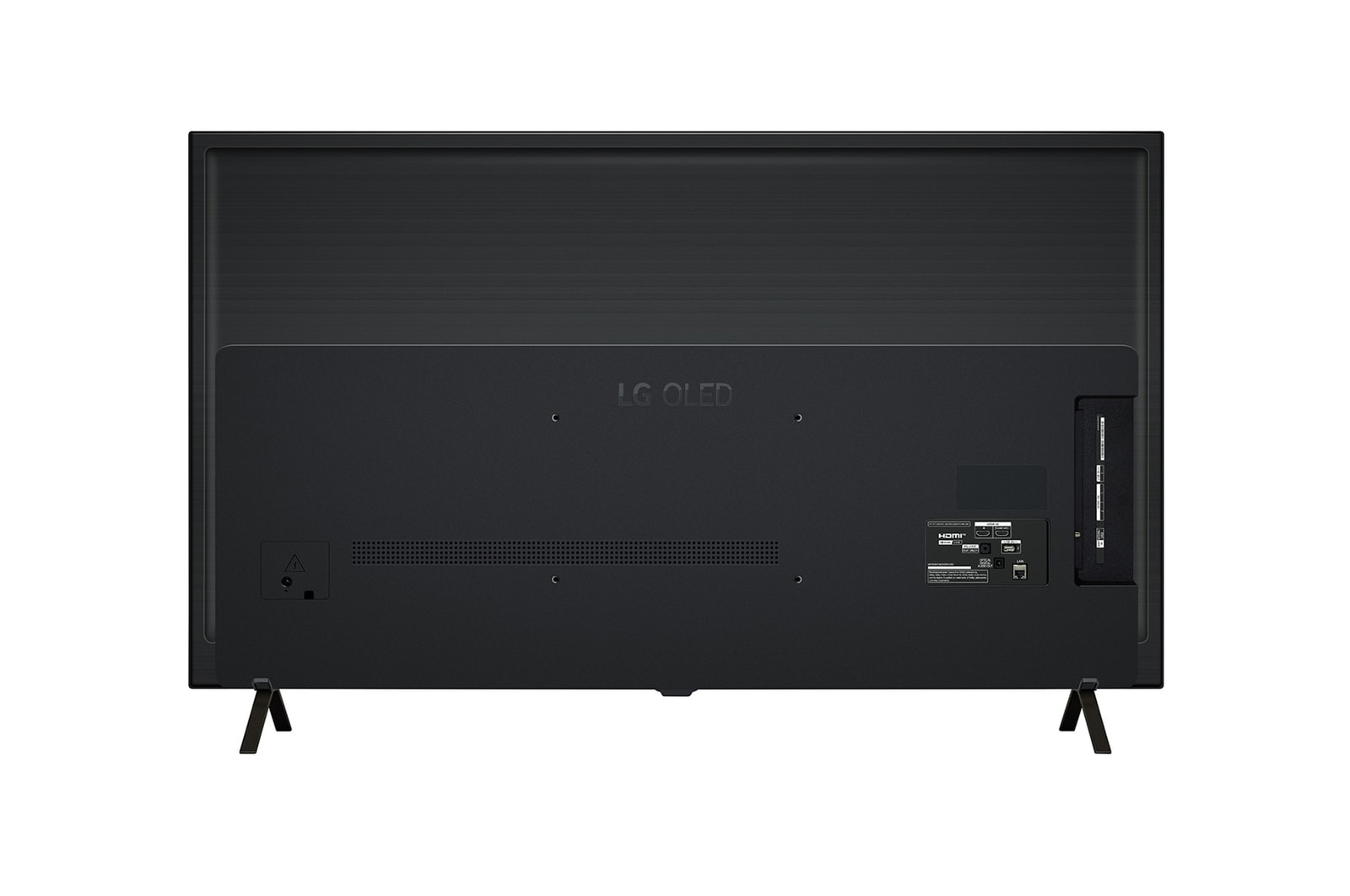 Вид сзади на телевизор LG OLED TV, OLED B4