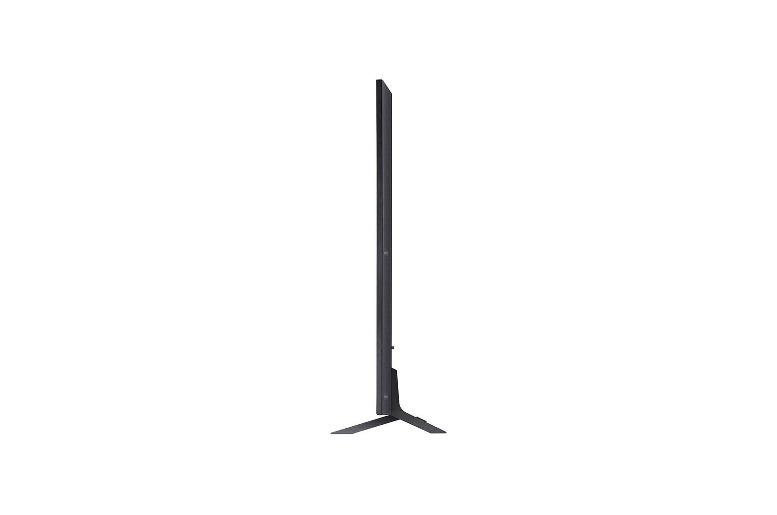 Вид сбоку на телевизор LG QNED, QNED90