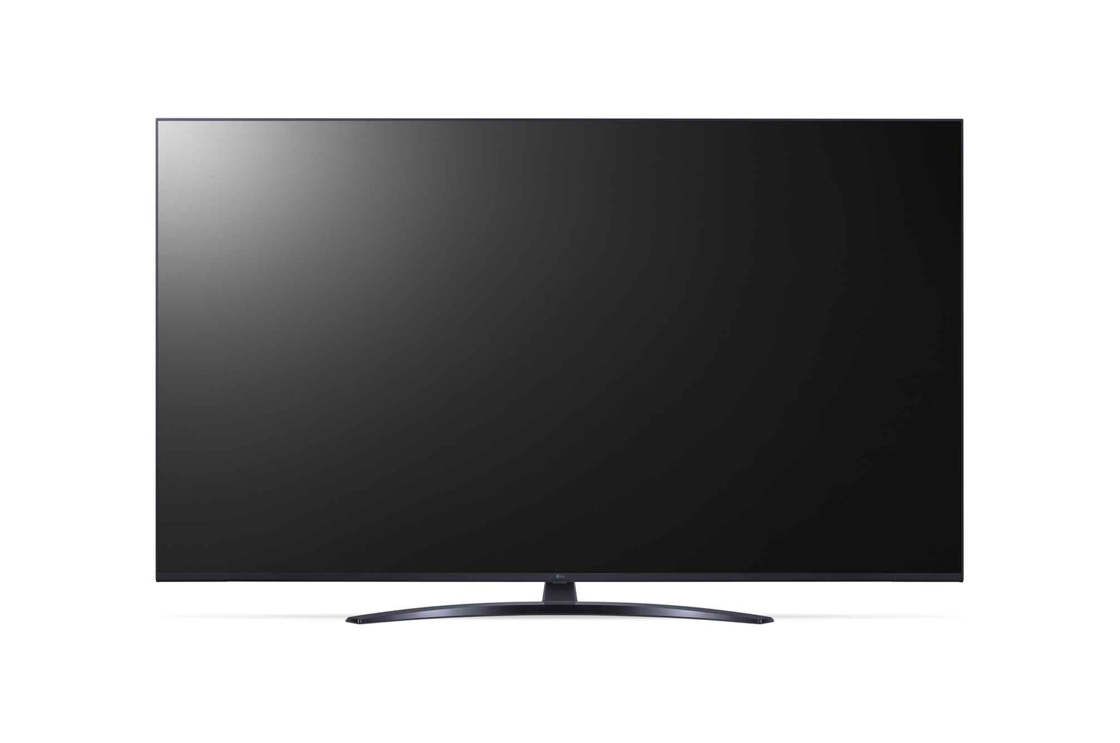 Вид спереди на телевизор LG UHD, UT81