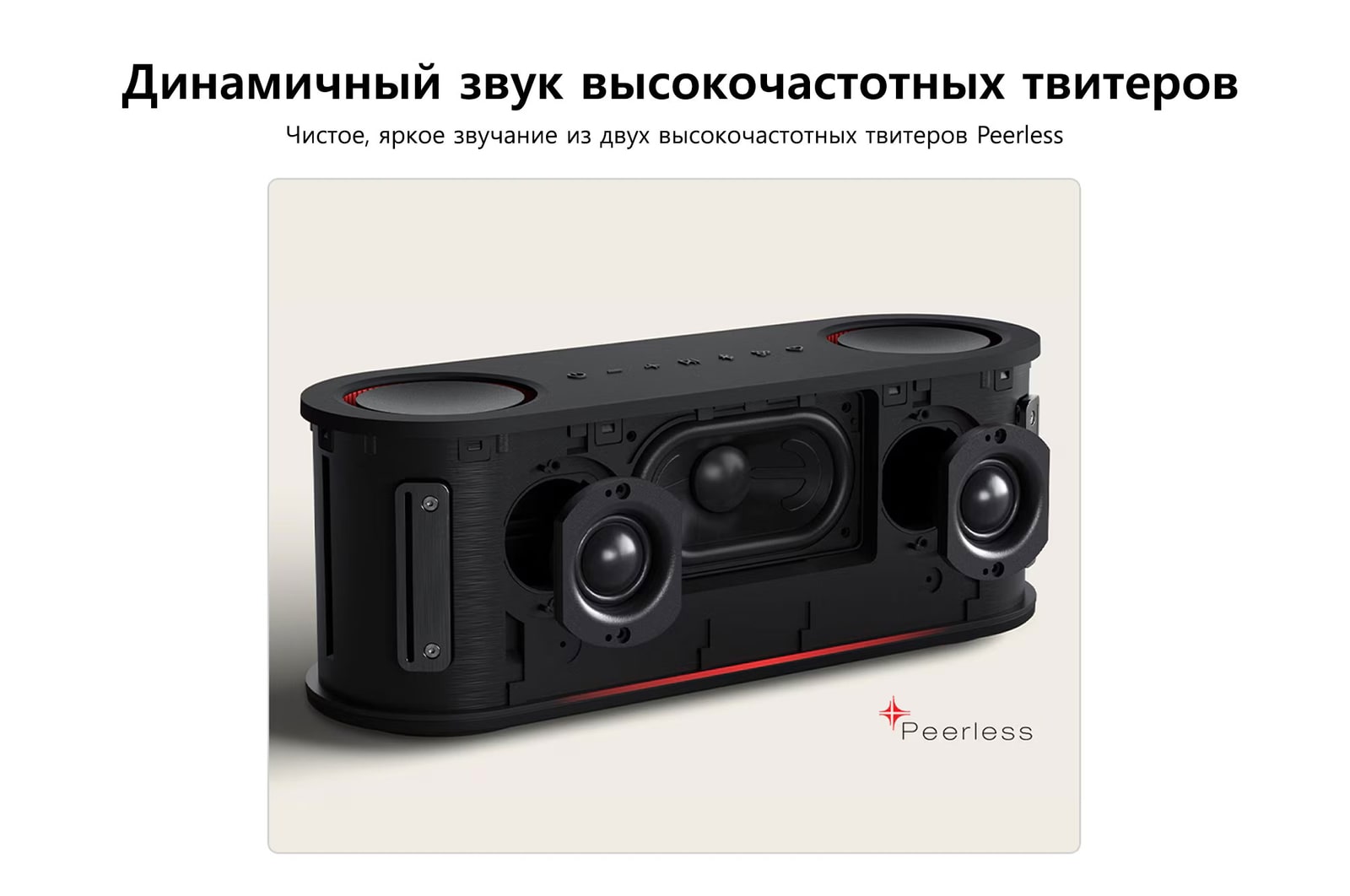 Карточка USP: купольный высокочастотный динамик