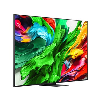 Вид слева и сбоку на телевизор LG QNED evo QNED85 