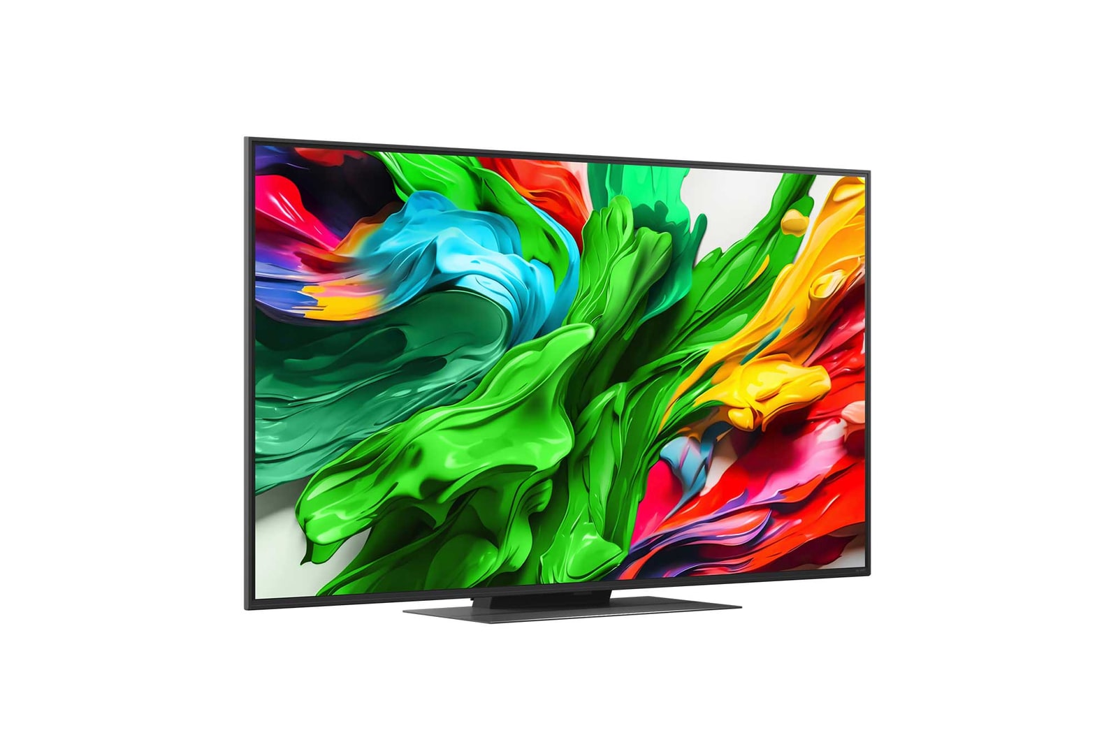 Вид сзади на телевизор LG QNED evo QNED85
