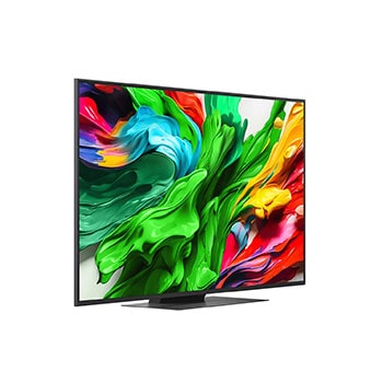 Вид слева и сбоку на телевизор LG QNED evo QNED85 