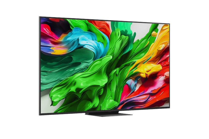 Вид сзади на телевизор LG QNED evo QNED85