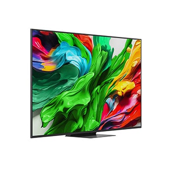 Вид слева и сбоку на телевизор LG QNED evo QNED85 