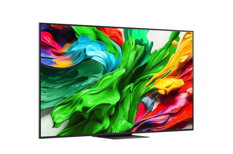 Вид сзади на телевизор LG QNED evo QNED85