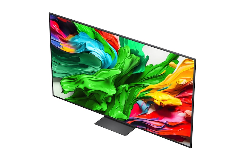 Голографический 3D-цветок со множеством тонов и оттенков на черном фоне. Разрешение и детализация изображения цветка демонстрируют возможности технологии QNED MiniLED воспроизводить изображения с исключительной передачей цвета, яркостью и контрастностью. Заголовок рассказывает о том, как MiniLED улучшает четкость и обеспечивает исключительный контраст.