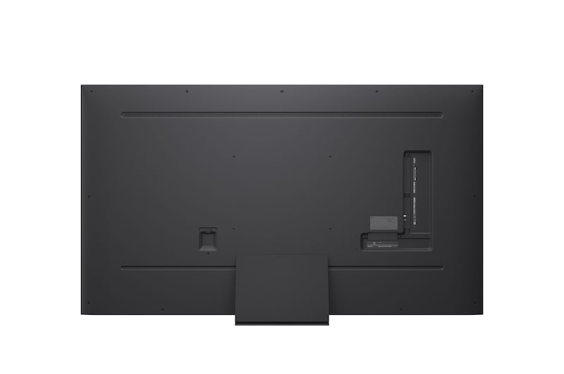 Экран телевизора LG TV с AI Magic Remote на переднем плане. Выделена кнопка «ИИ», а в облачке представлен текст: «Предложи фильм, который мне понравится». На экране мы видим иконку пользователя E, что указывает на то, что ИИ-функция Voice ID смогла распознать пользователя по голосу и предоставить ему персонализированные рекомендации.