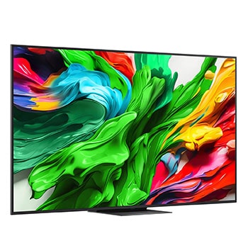Вид сзади на телевизор LG QNED evo QNED85