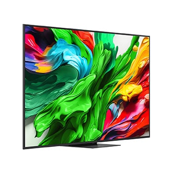 Вид слева и сбоку на телевизор LG QNED evo QNED85 