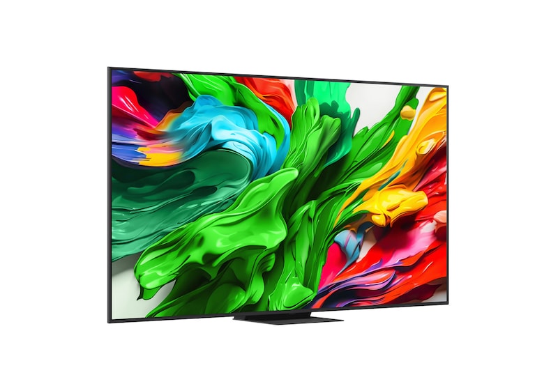 Вид сзади на телевизор LG QNED evo QNED85