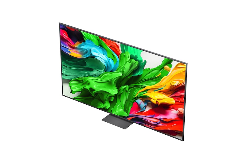 Голографический 3D-цветок со множеством тонов и оттенков на черном фоне. Разрешение и детализация изображения цветка демонстрируют возможности технологии QNED MiniLED воспроизводить изображения с исключительной передачей цвета, яркостью и контрастностью. Заголовок рассказывает о том, как MiniLED улучшает четкость и обеспечивает исключительный контраст.