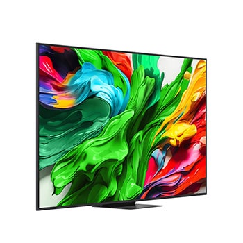 Вид слева и сбоку на телевизор LG QNED evo QNED85 
