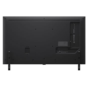 Вид сзади на телевизор LG QNED80 TV