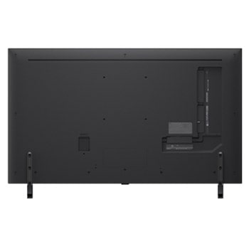 Вид сзади на телевизор LG QNED80 TV