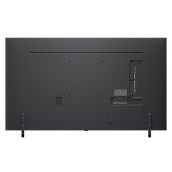 Вид сзади на телевизор LG QNED80 TV