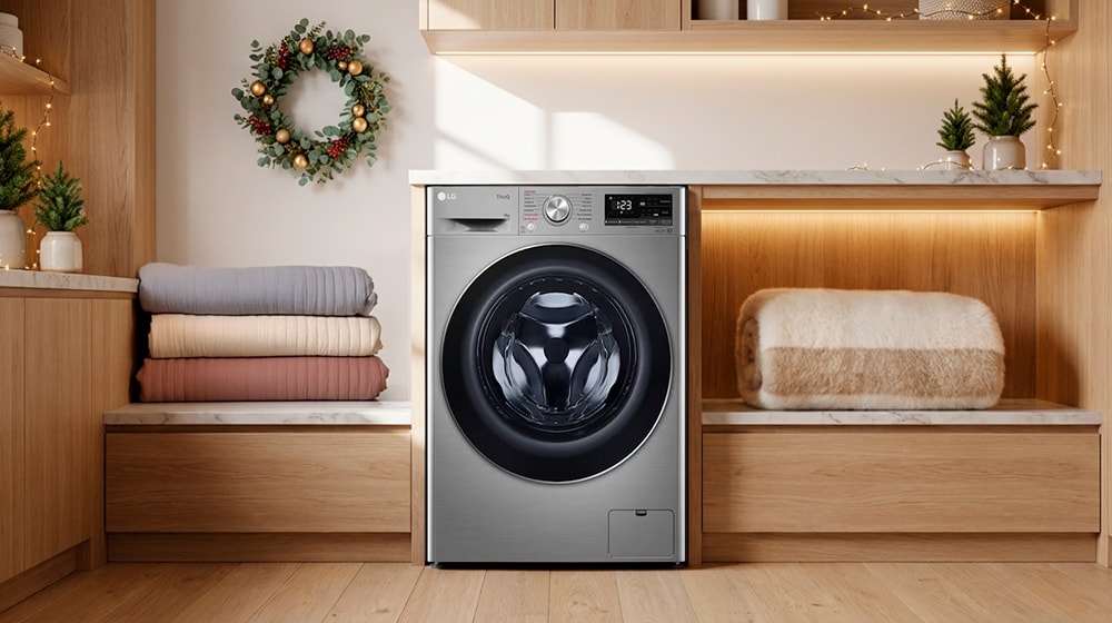 Большая стирка без хлопот: стираем одеяла и объемные вещи  в стиральной машине LG