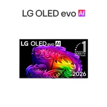Вид спереди продукта LG OLED evo AI