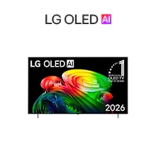 Вид спереди продукта LG OLED AI