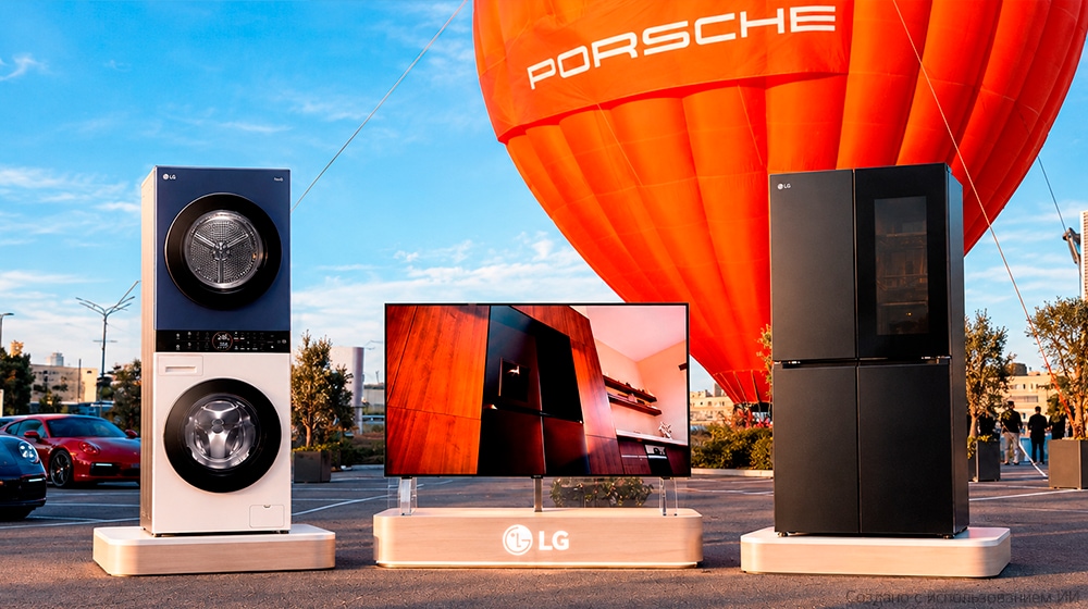 LG на Porsche Community Fest в Алматы